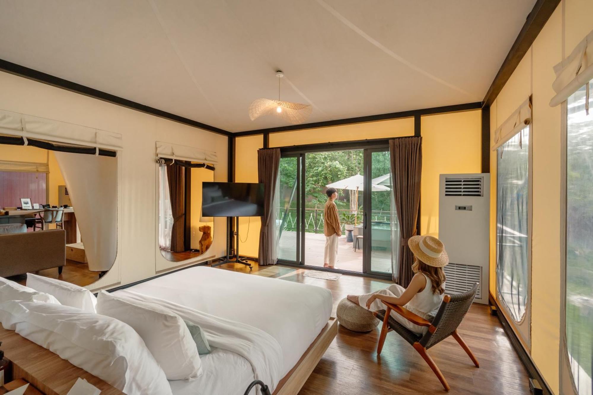 Te Mata Glamping Otel Nong Nam Daeng Dış mekan fotoğraf